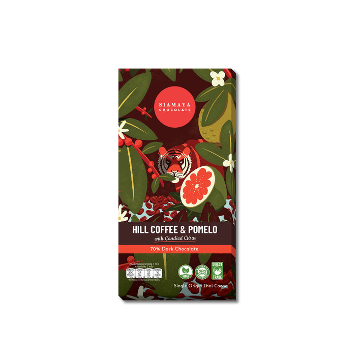 Hill Coffee and Pomelo Dark Chocolate