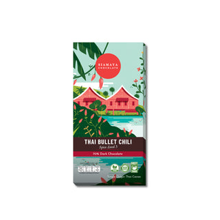 Thai Bullet Chili 70% Dark Chocolate